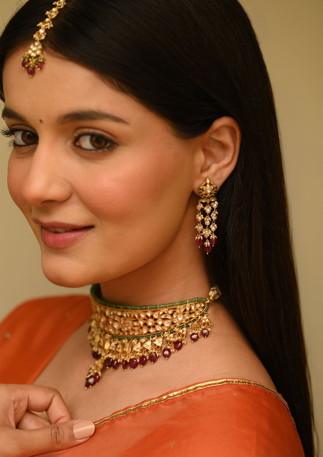 Sterling Silver Gulmohar Earrings