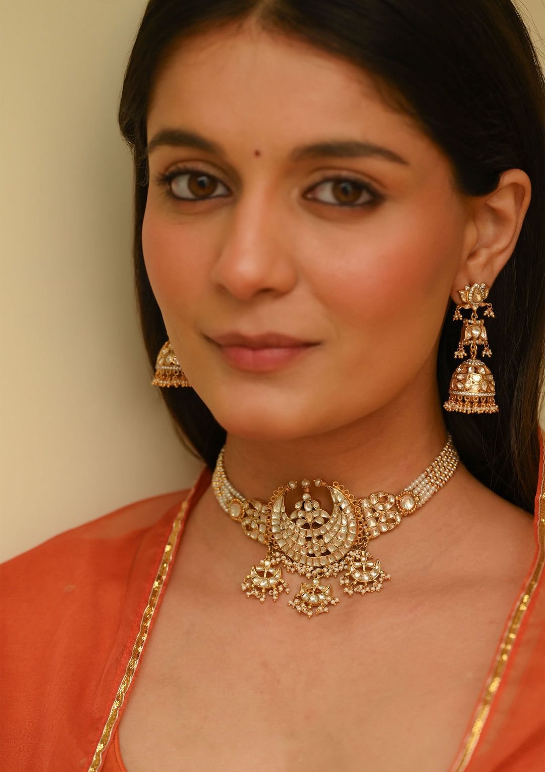 Sterling Silver Padmaveda Jhumka