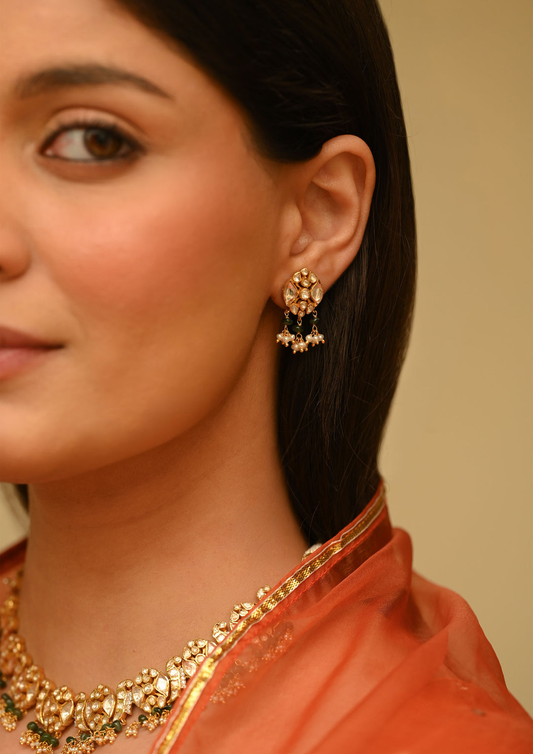 Sterling Silver Devdar Earrings