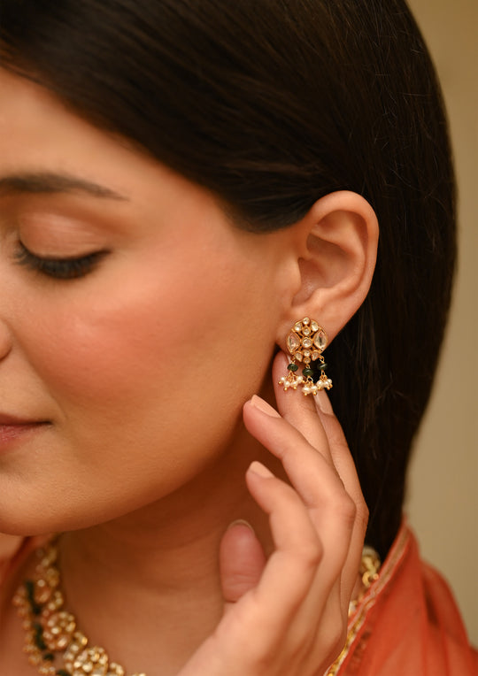 Sterling Silver Devdar Earrings