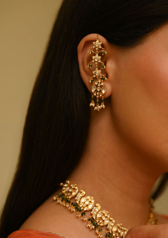 Sterling Silver Aarohi Kanauti Ear Chain
