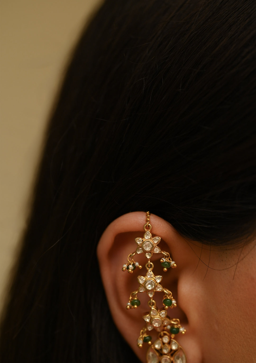 Sterling Silver Aarohi Kanauti Ear Chain