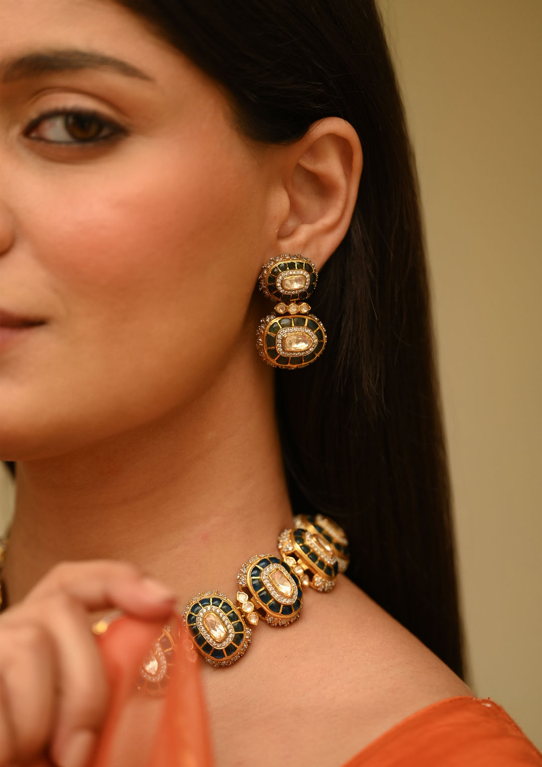 Sterling Silver Nilofar Earrings