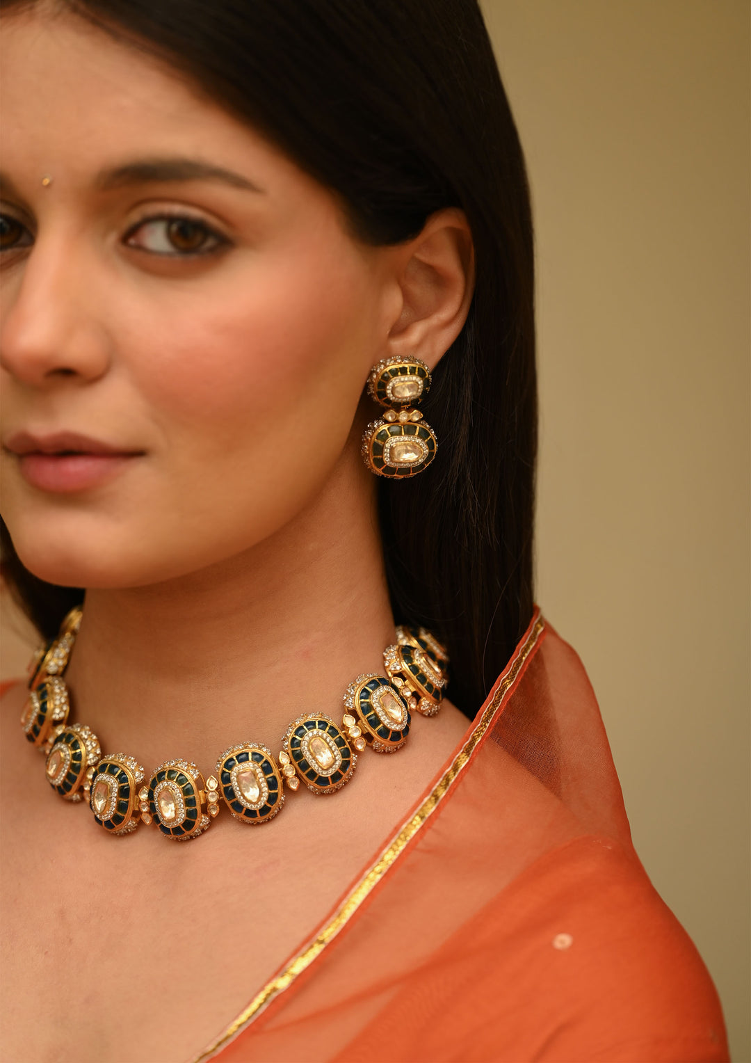 Sterling Silver Nilofar Necklace