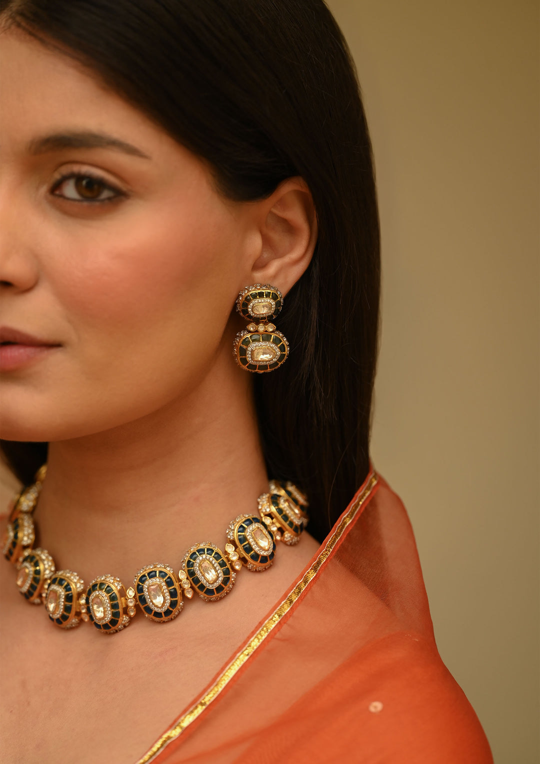 Sterling Silver Nilofar Necklace