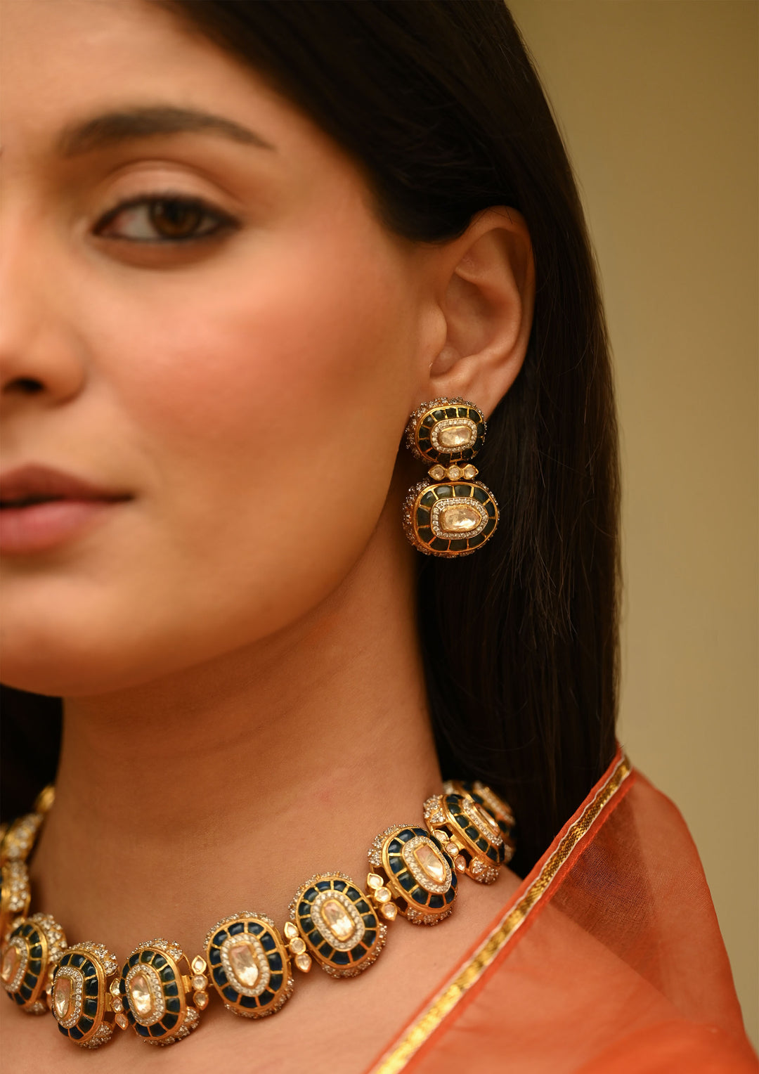 Sterling Silver Nilofar Earrings