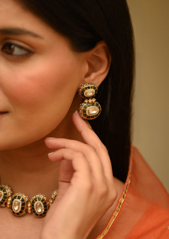 Sterling Silver Nilofar Earrings