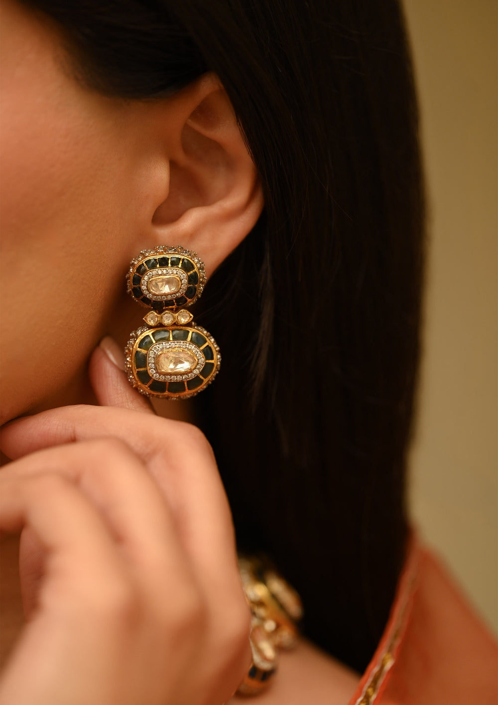 Sterling Silver Nilofar Earrings