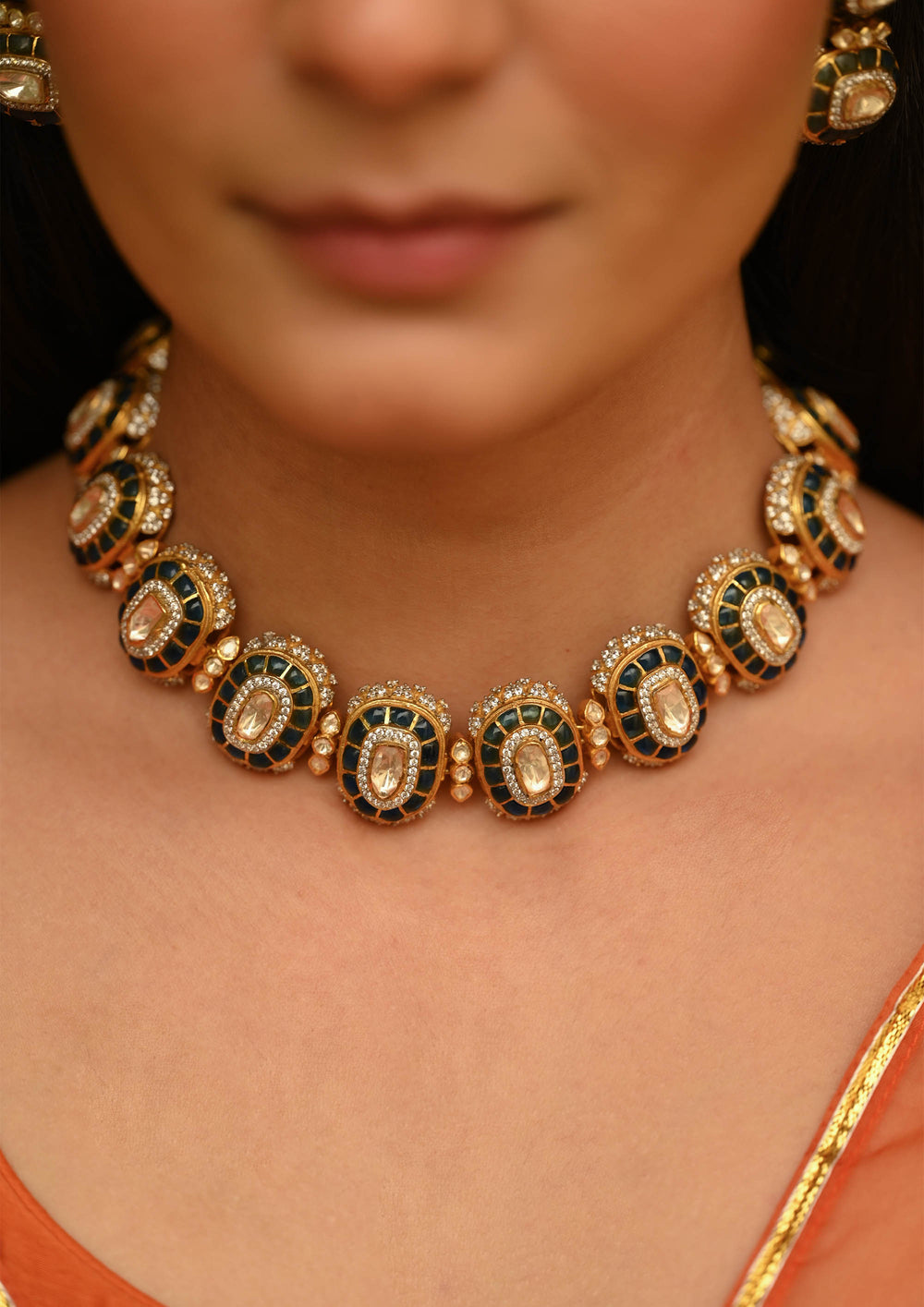 Sterling Silver Nilofar Necklace