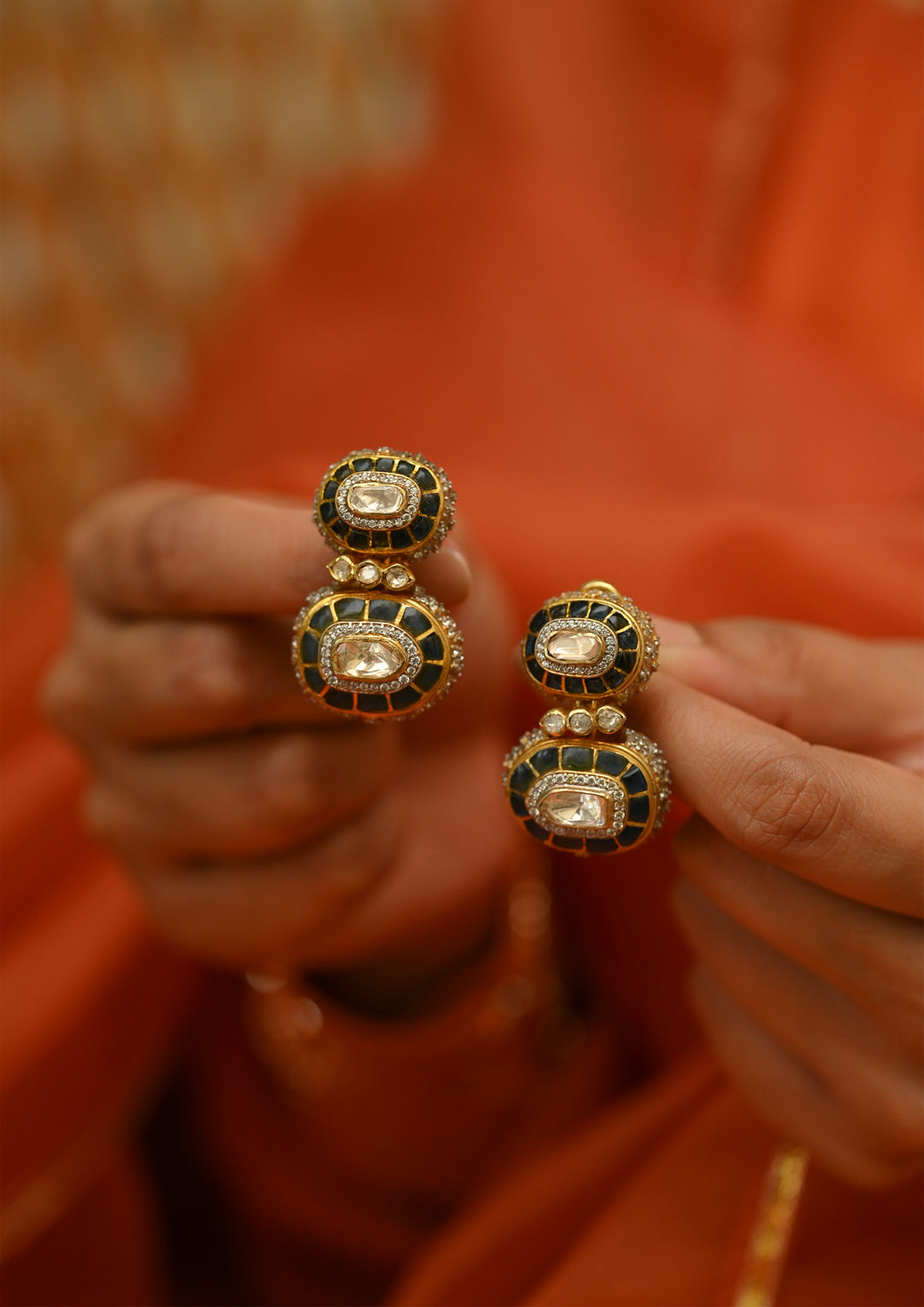 Sterling Silver Nilofar Earrings
