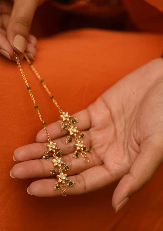 Sterling Silver Aarohi Kanauti Ear Chain