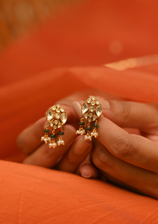 Sterling Silver Devdar Earrings