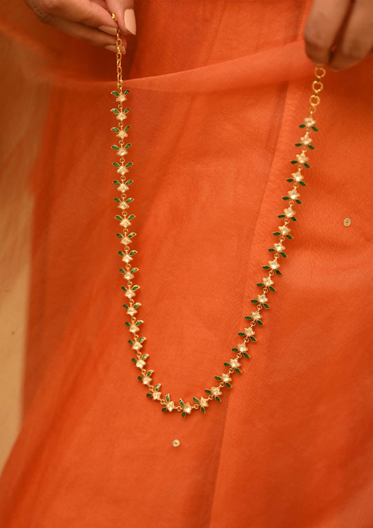 Sterling Silver Mogra Necklace
