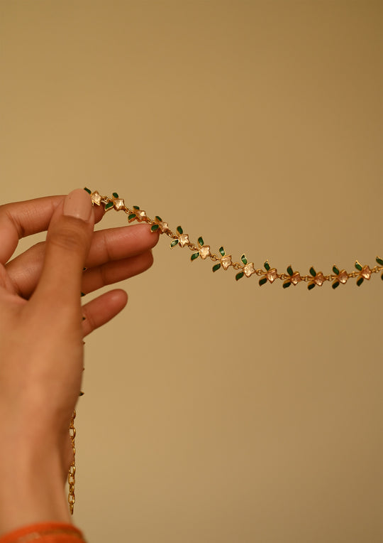 Sterling Silver Mogra Necklace