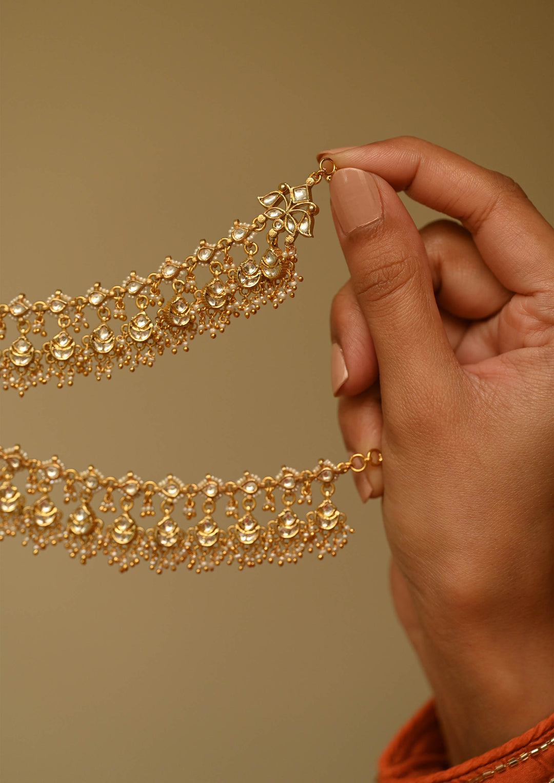 Jharokha Hair Chain (Pair)