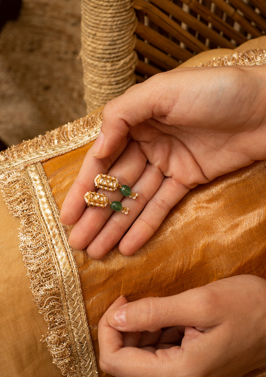 Ahilya Emerald Earrings