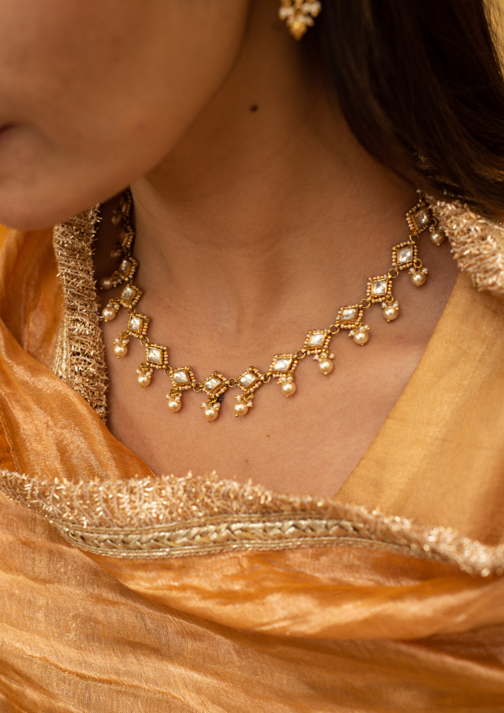 Ahilya Pearl Necklace