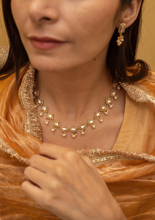 Ahilya Pearl Necklace