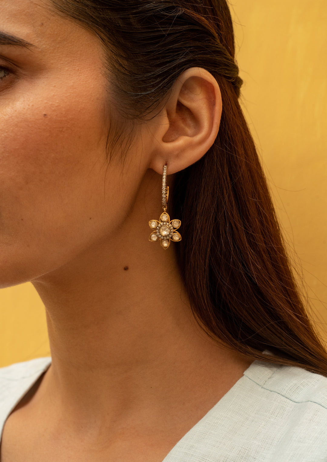 Sterling Silver Feni Earrings