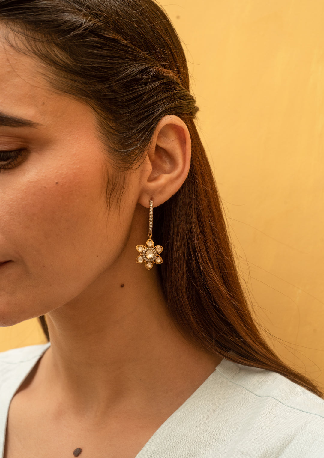 Sterling Silver Feni Earrings