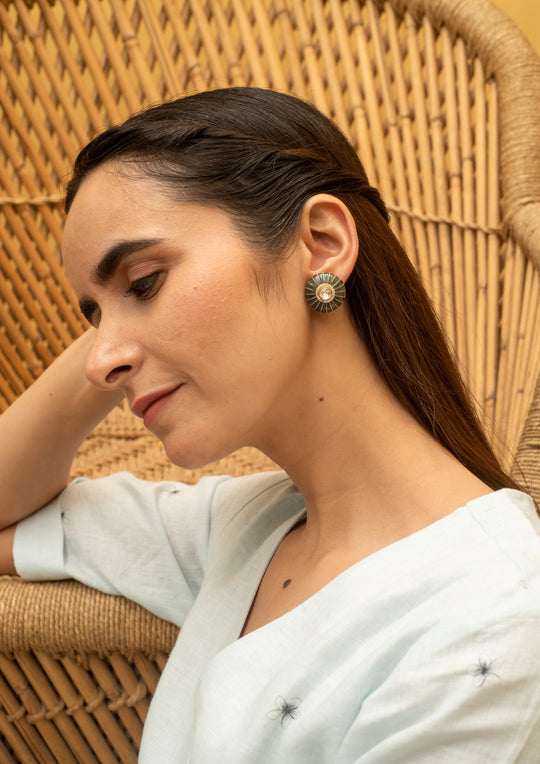 Sterling Silver Dona Paula Earrings