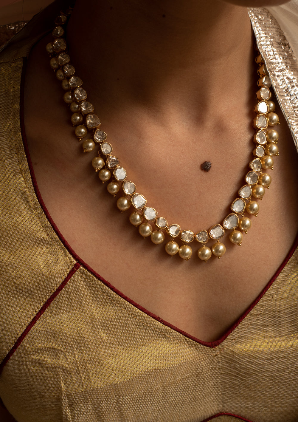 Sterling Silver Almora Necklace