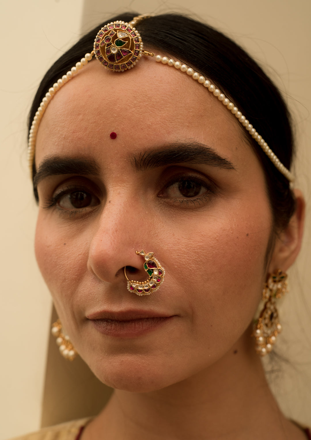 Sarayu Multciolored Nath (Clip-On)