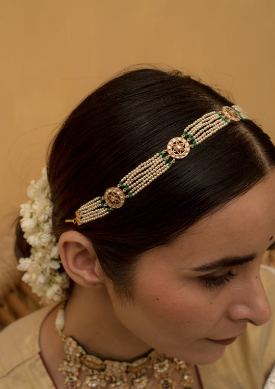 Multicolored Sitara Sheeshphool