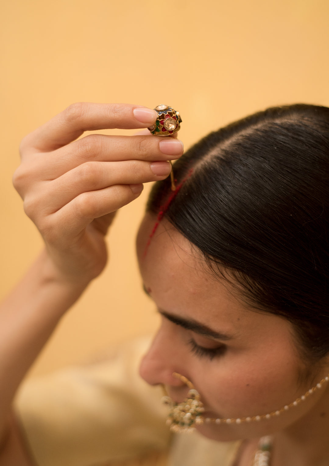 Sterling Silver Vamika Sindoor Dani