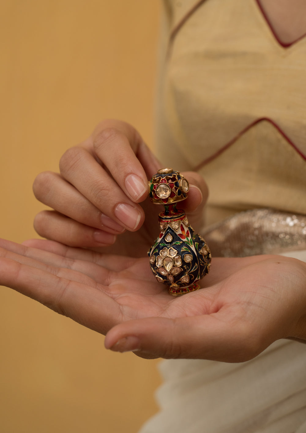 Sterling Silver Vamika Sindoor Dani