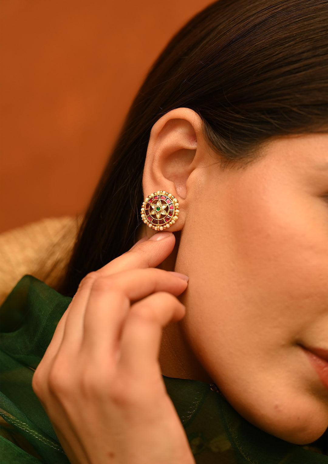 Multicolored Sitara Earrings