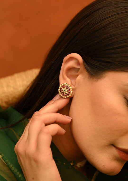 Multicolored Sitara Earrings