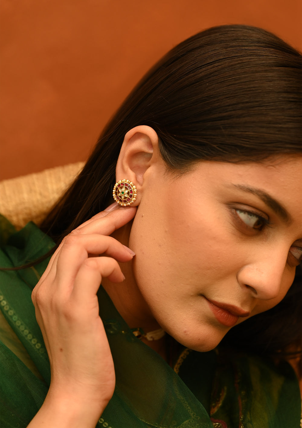 Multicolored Sitara Earrings