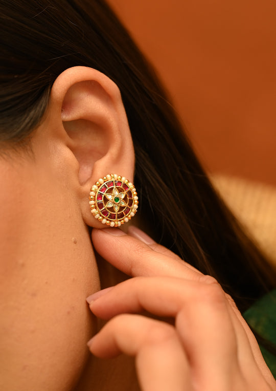 Multicolored Sitara Earrings