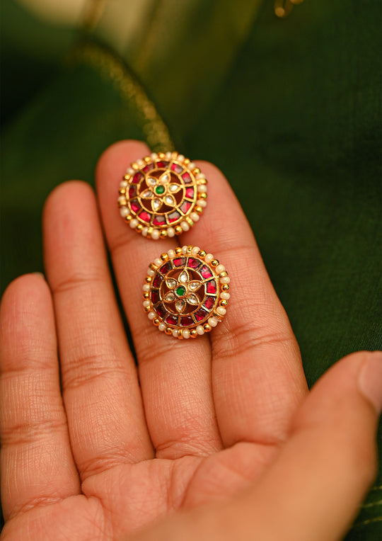 Multicolored Sitara Earrings