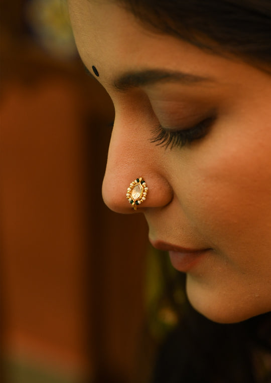 Sterling Silver Shyama Clip-On Nath