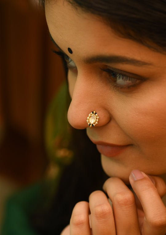 Sterling Silver Shyama Clip-On Nath