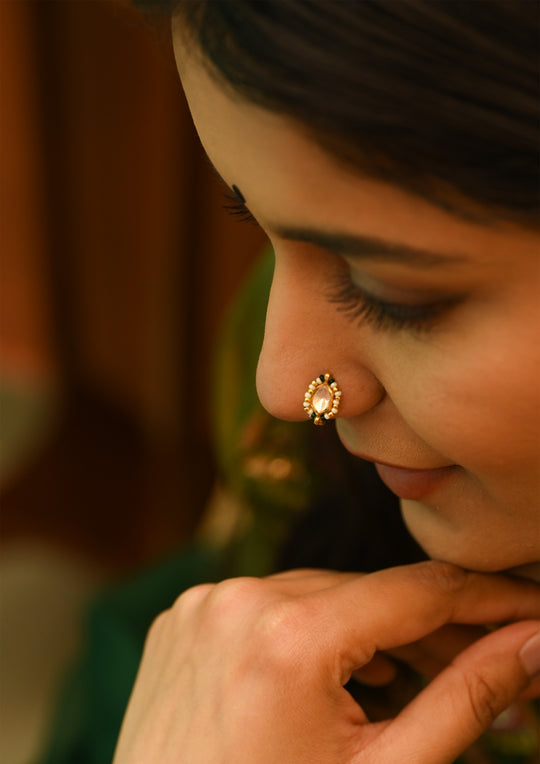 Sterling Silver Shyama Clip-On Nath