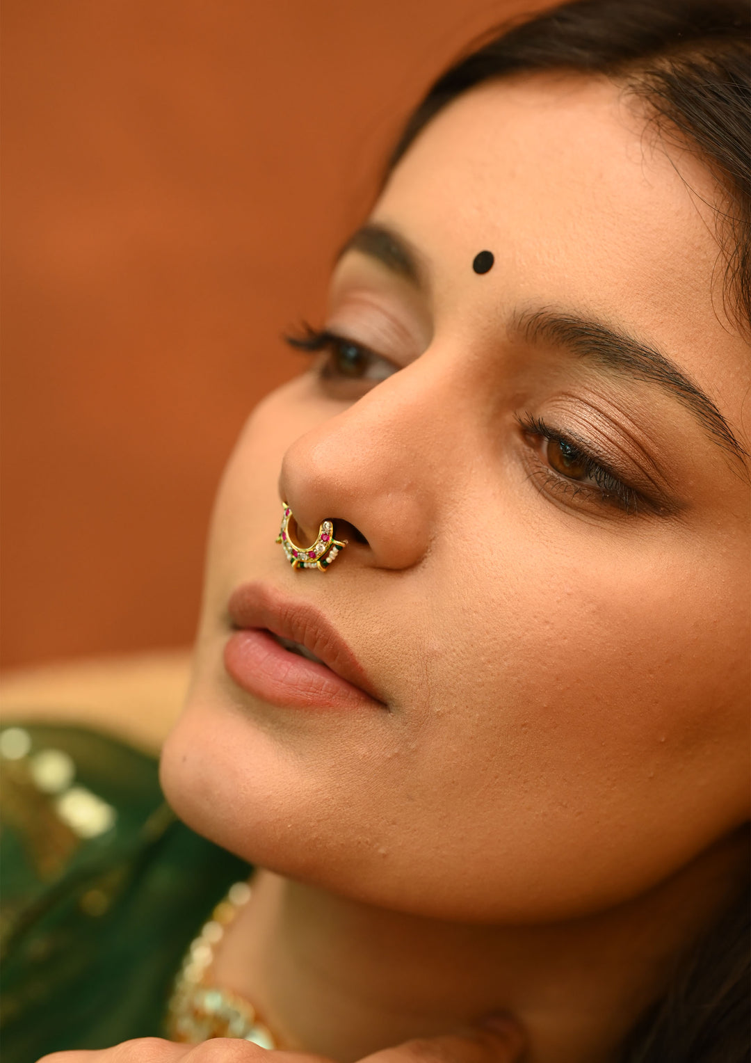 Sterling Silver Mor Septum Clip-On Nath