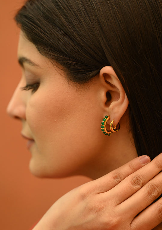 Forest Coil Earrings