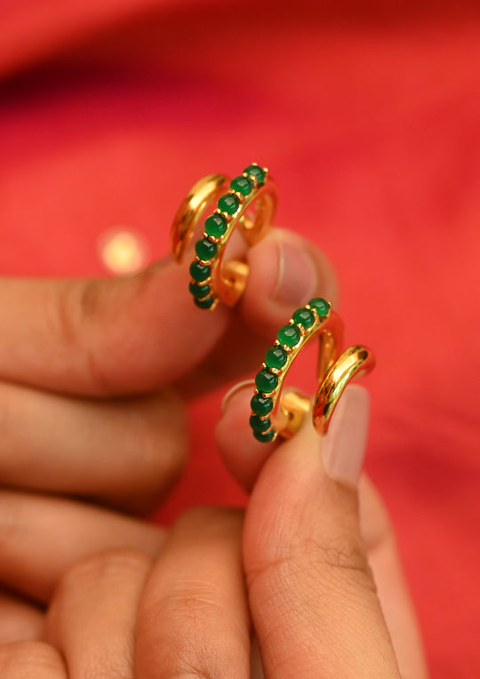 Forest Coil Earrings