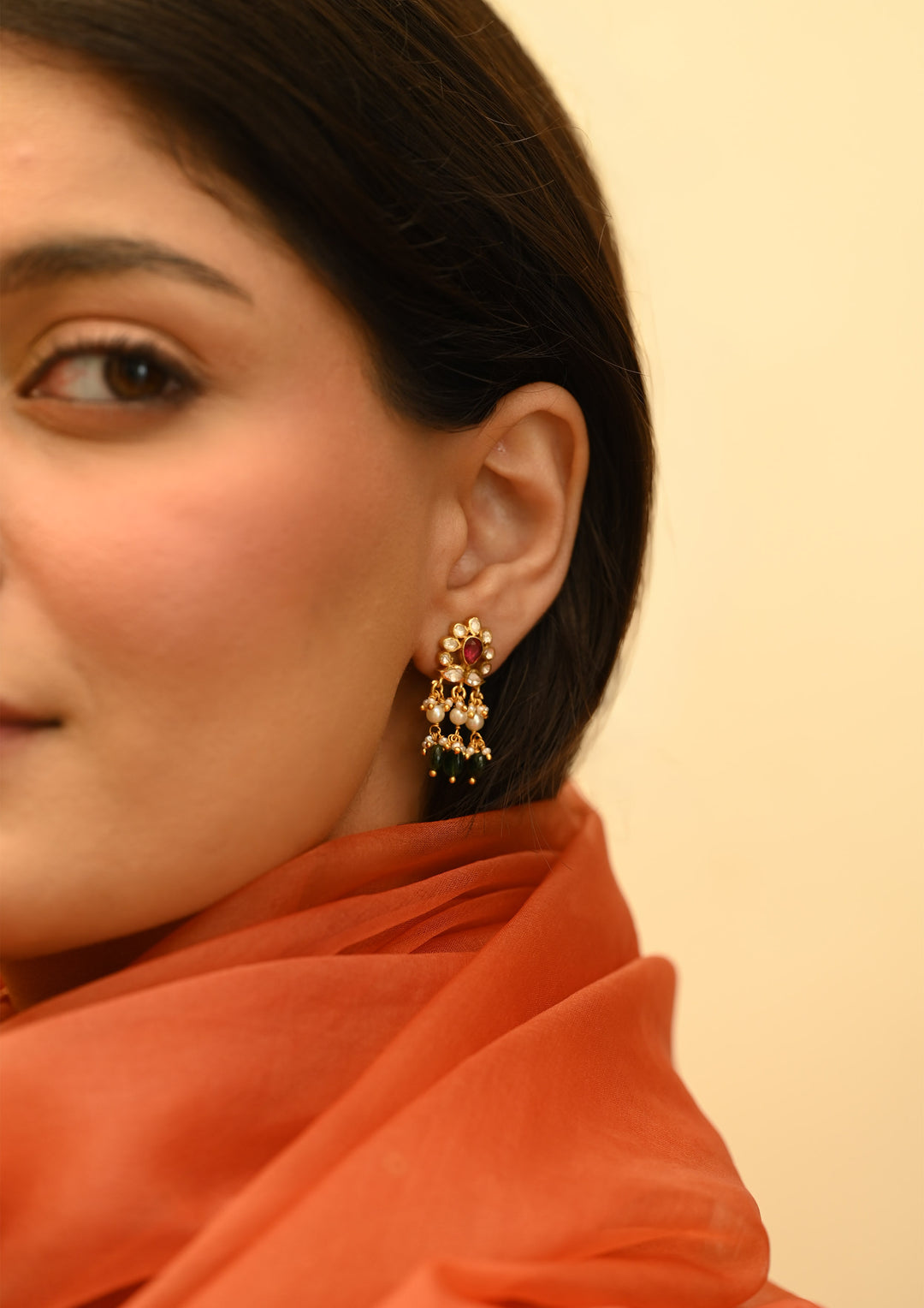 Sterling Silver Yuthika Earrings