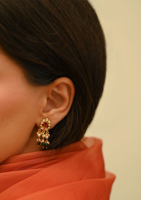 Sterling Silver Yuthika Earrings