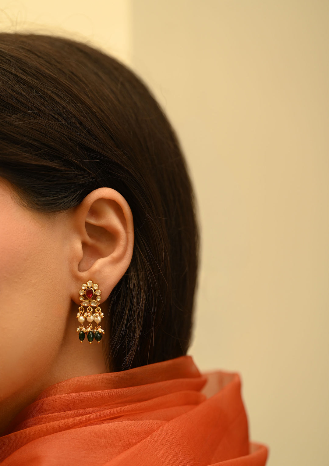 Sterling Silver Yuthika Earrings