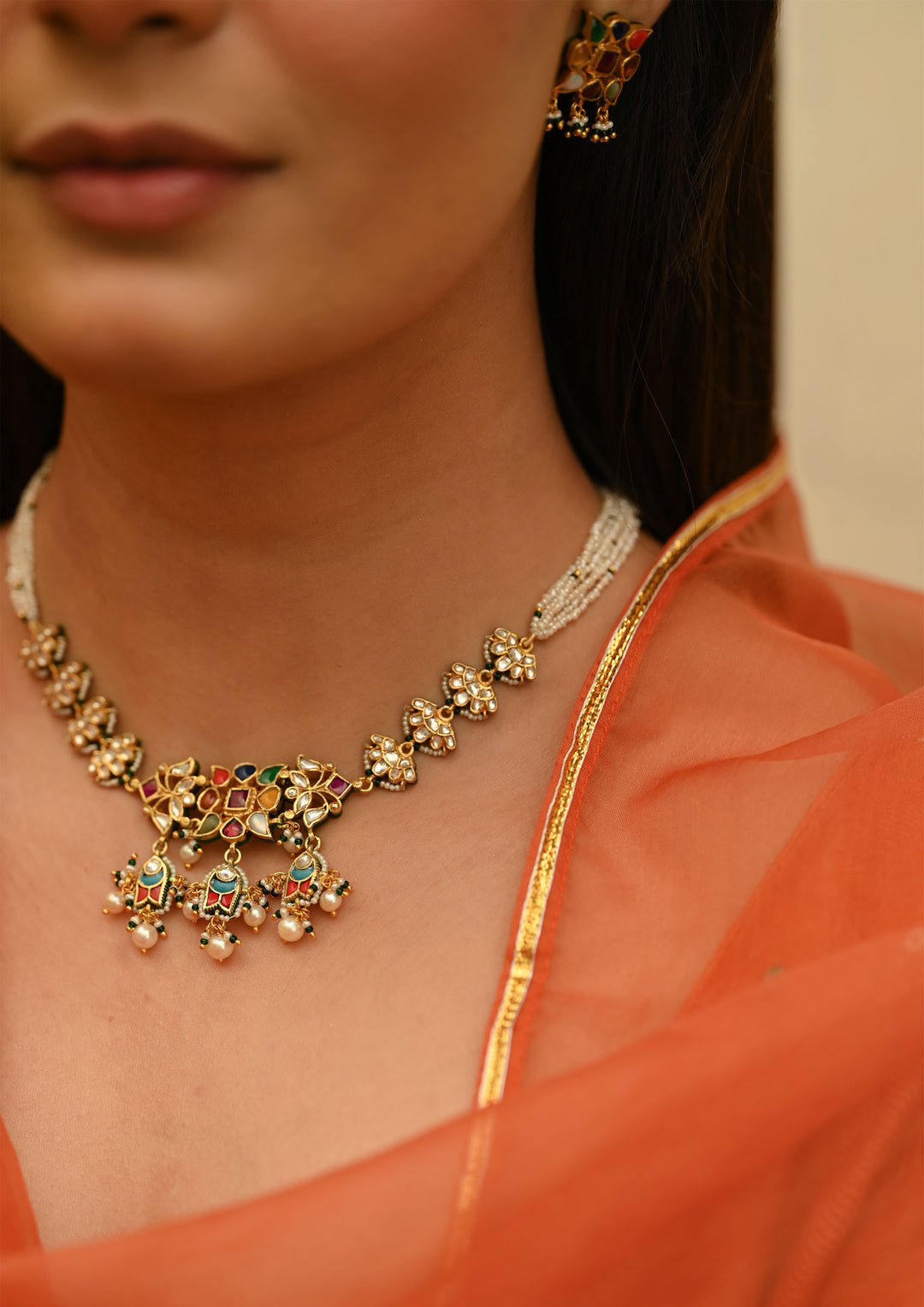 Chitranga Navratna Necklace