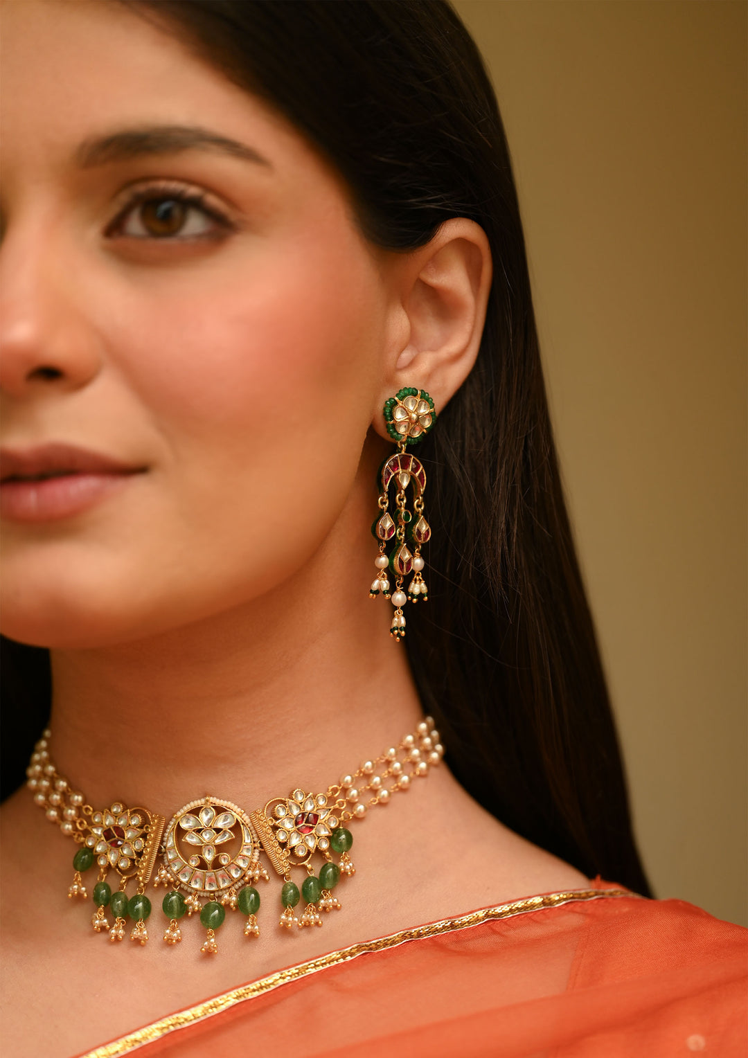 Pichwai Earrings