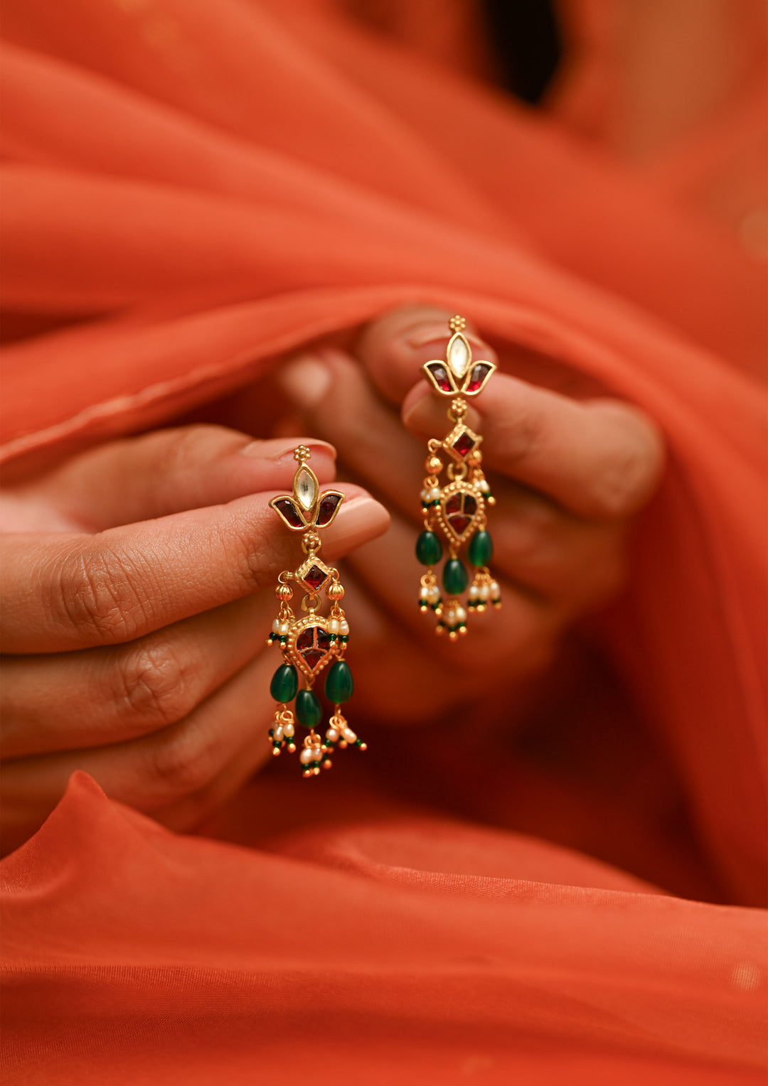 Kunja Multicolored Earrings