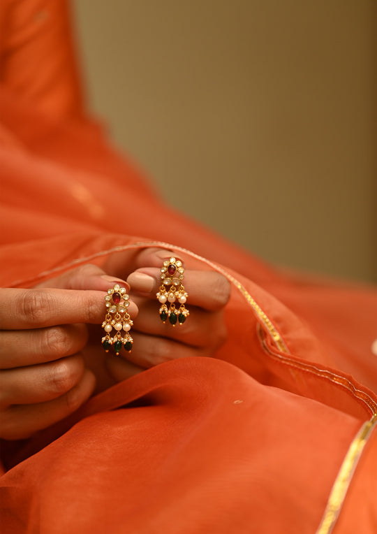 Sterling Silver Yuthika Earrings