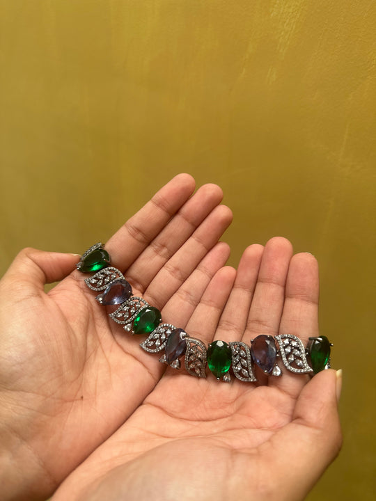 Aurora Necklace and Earrings