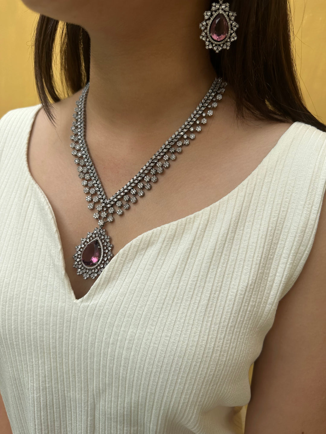 Cleopatra Necklace and Earrings